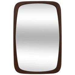 Espejo De Pared Keira Marrón De Mdf 65cm