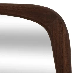 Espejo De Pared Keira Marrón De Mdf 65cm