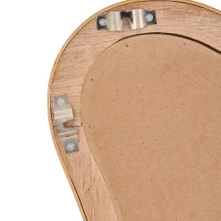 Espejo de pared MAGGIE marrón 100x70cm