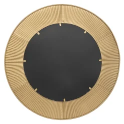 Espejo De Pared Milda Metal Dorado 90Cm