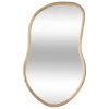 Espejo de pared ORGA beige de mdf 75cm