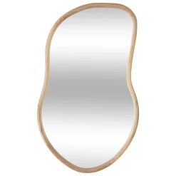 Espejo de pared ORGA beige de mdf 75cm