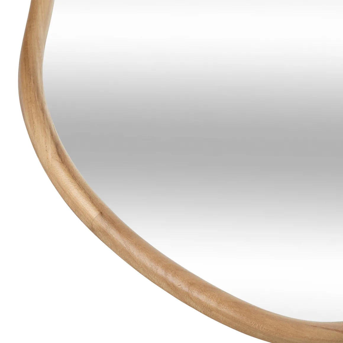 Espejo de pared ORGA beige de mdf 75cm