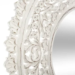 Espejo De Pared Ritual Mdf Blanco 90Cm