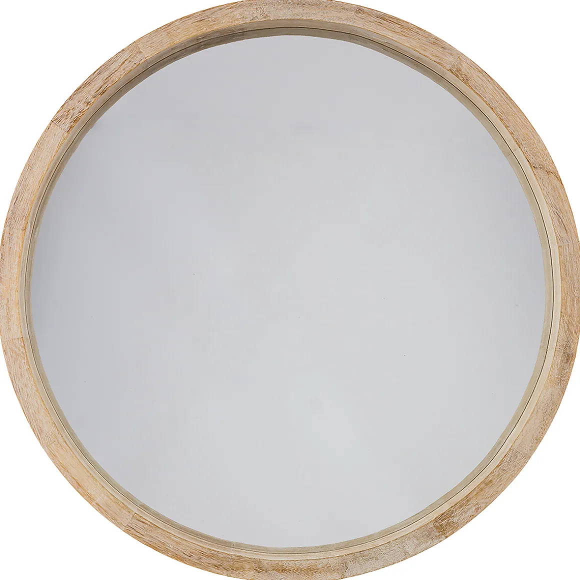 Espejo De Pared Scandinave Madera 50Cm