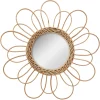 Espejo Decorativo Flor De Mdf 38Cm