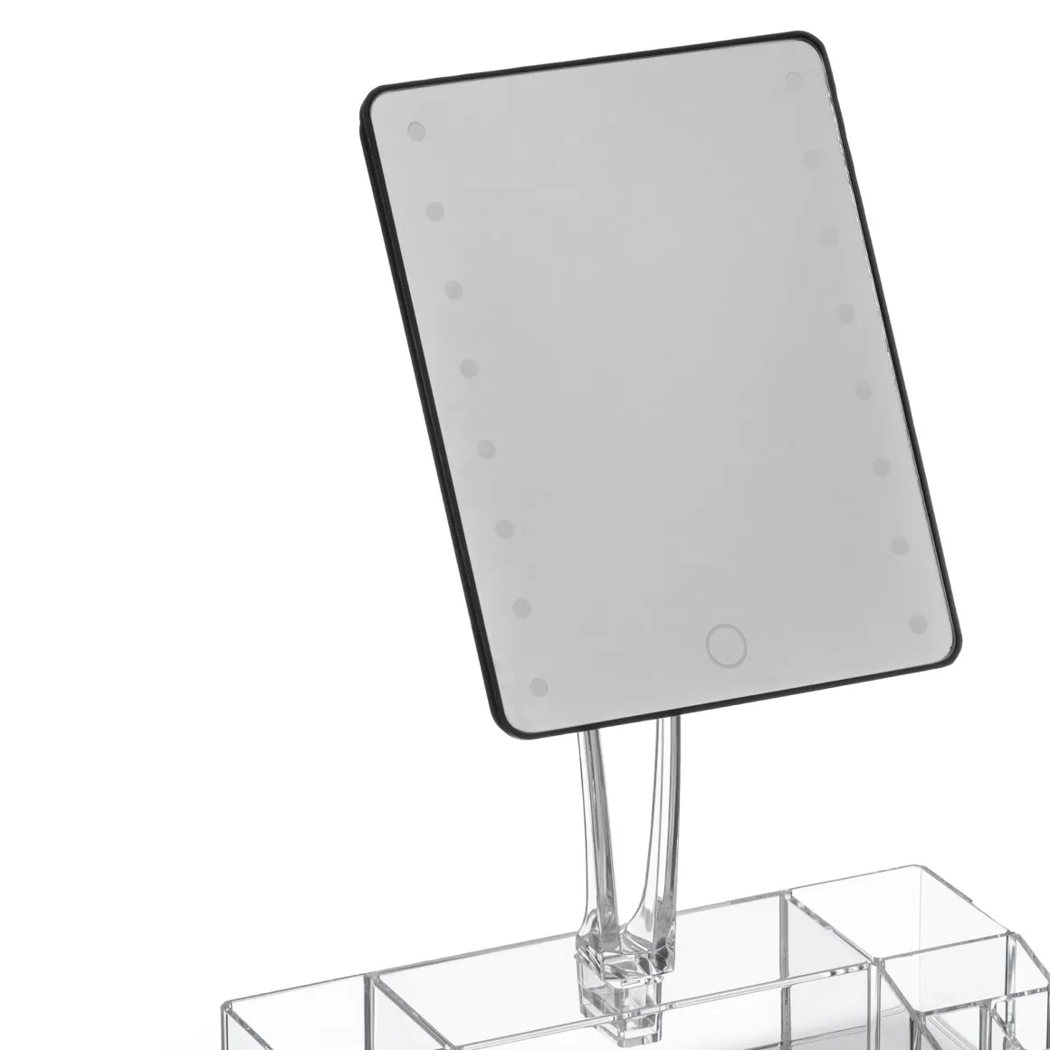 Espejo Led Con Almacenaje P/Joyas Selena