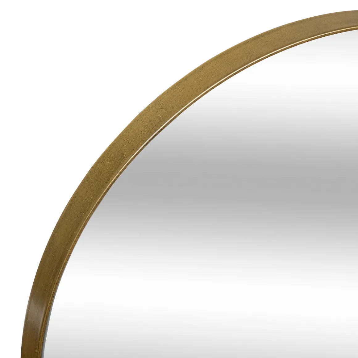 Espejo Pared Metal Dorado 40x2.5x112Cm