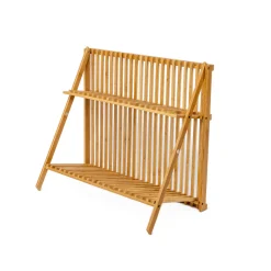 Estante 2 Niveles Bambú