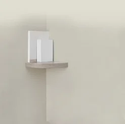 Estante De Esquina Kit Deco Fixy Gris