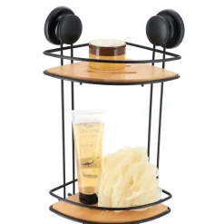 Estante Esquina C/2 Niveles Y Ventosas