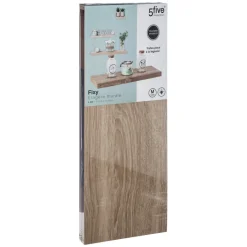 Estante Flotante Mdf Roble Natural