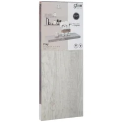 Estante Flotante Mdf Roble Gris