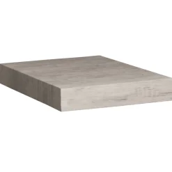 Estante Flotante Mdf Roble Gris