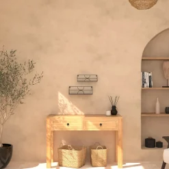 Estante MILEVA negra 42cm