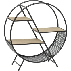 Estante Redondo Timeo C/3 Baldas