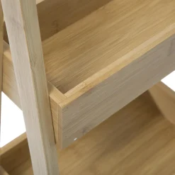 Estantería C/3 Estantes Bambú 30x25.5x78