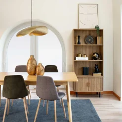 Estantería Colva Beige De MDF 179.5cm