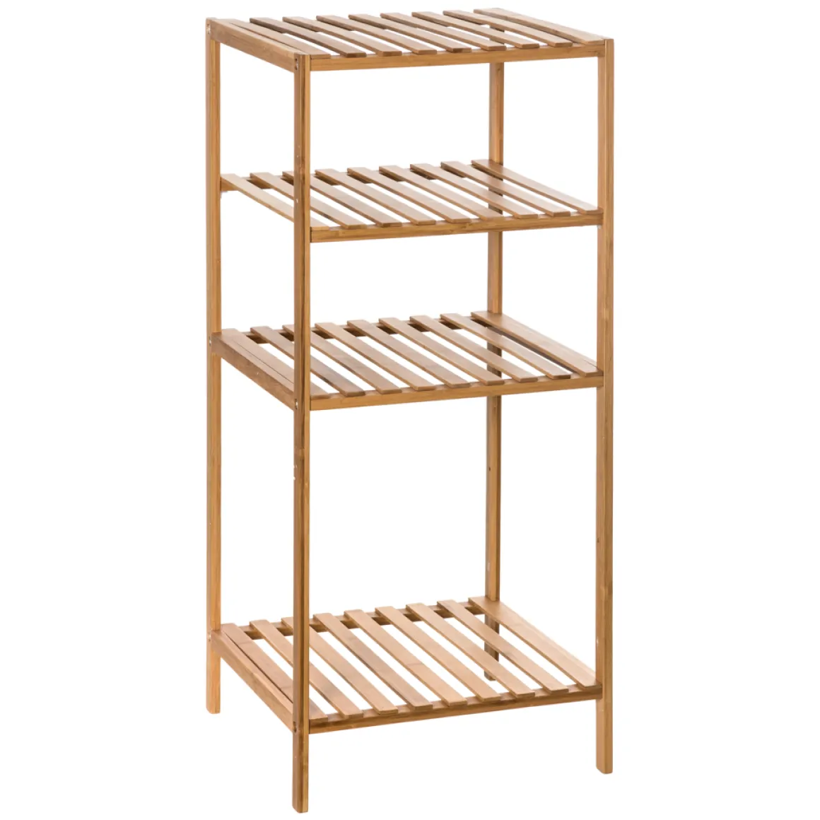 Estantería De Bambú C/2 Baldas Y 1 Módulo