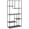 Estantería De Metal Negra 90x35x180Cm