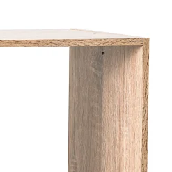 Estantería De Pared Cuadrada De Roble