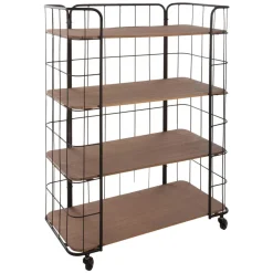 Estantería Metal C/4 Baldas 70x31x97.5Cm