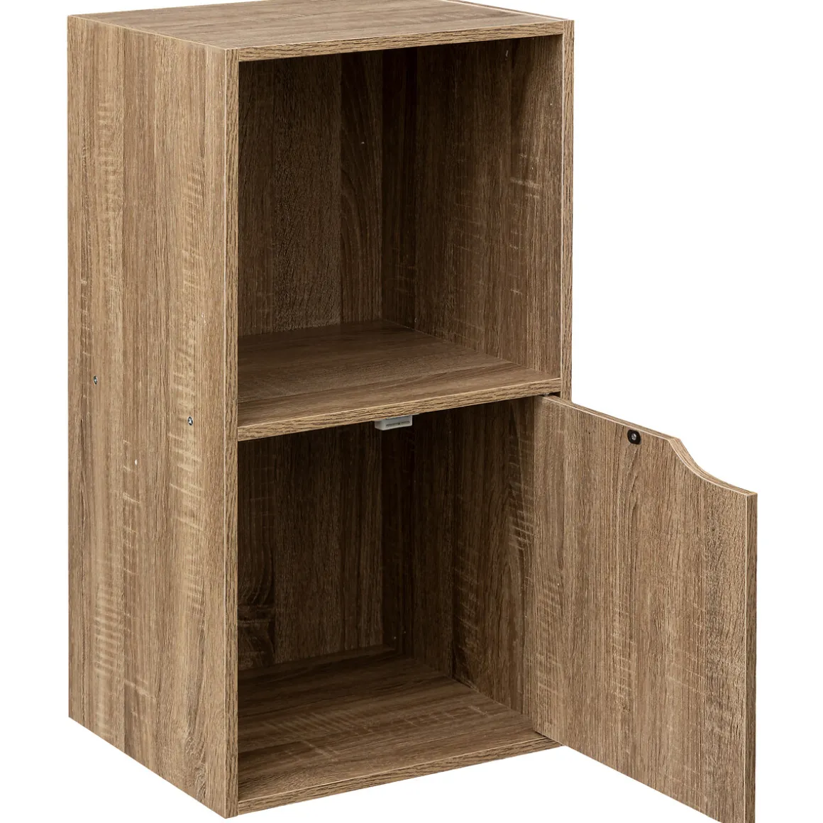 Estantería Mix Natural Con Puerta