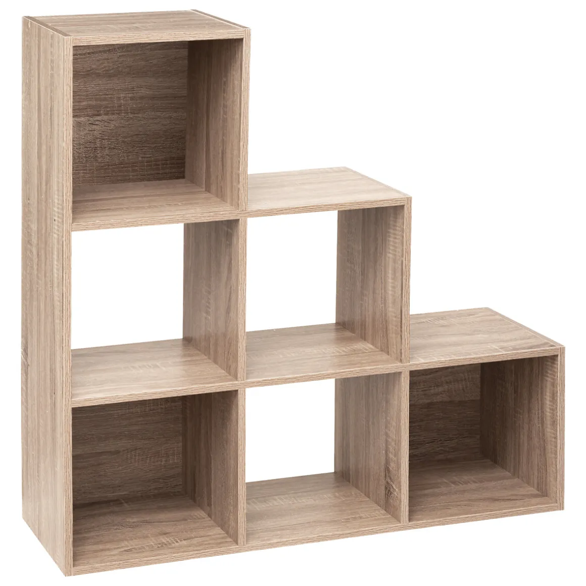 Estantería MIXMODUL natural con 6 módulos