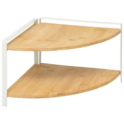 Estanteria de esquina ORDERA de bambú