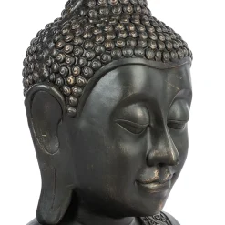 Estatua Cabeza De Buda Gris 113Cm