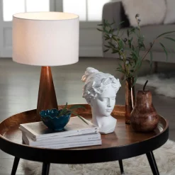 Estatua Cabeza De Hombre David 26Cm