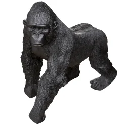 Estatua Gorila Poliresina 22.5x13x22.5Cm