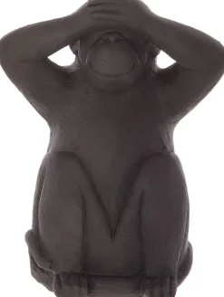 Estatua Mono Sabio Ciego 19.5x14x24Cm