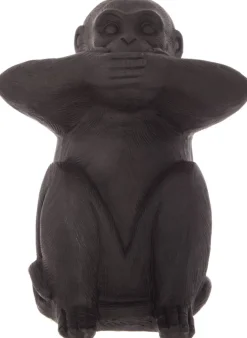 Estatua Mono Sabio Mudo 19.5x14x24Cm