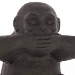 Estatua Mono Sabio Mudo 19.5x14x24Cm