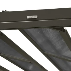 Extensión pérgola ENOLIE graphite de aluminio