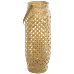 Farol De Bambú Cross Tam.1/3 16x43Cm