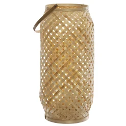 Farol De Bambú Tamaño 2/3 22x47Cm