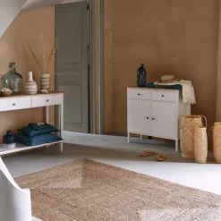 Farol De Bambú Tamaño 2/3 22x47Cm