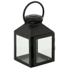 Farol de metal negro WINY