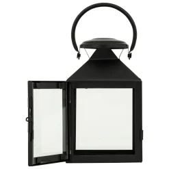 Farol de metal negro WINY