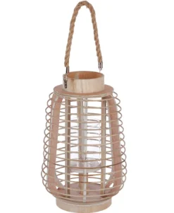 Farol De Ratán 22x33Cm