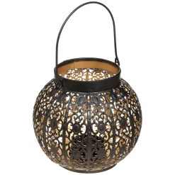 Farol Redondo De Metal 15Cm