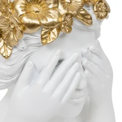 Figura decorativa mujer WILD ROMANCE blanco 22cm