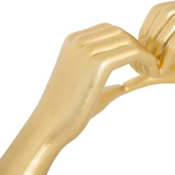 Figura Mano Corazón Dorada Amy