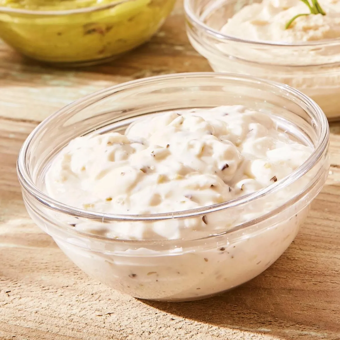 Flanera De Vidrio Redonda Apilable 10Cm