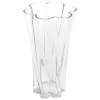 Florero NOELI transparente de vidrio 25.5cm