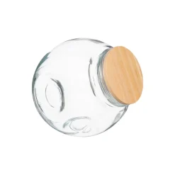 Frasco De Vidrio C/Tapa Hermética 0.65L