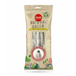 Fregona De Microfibra Verde Natural