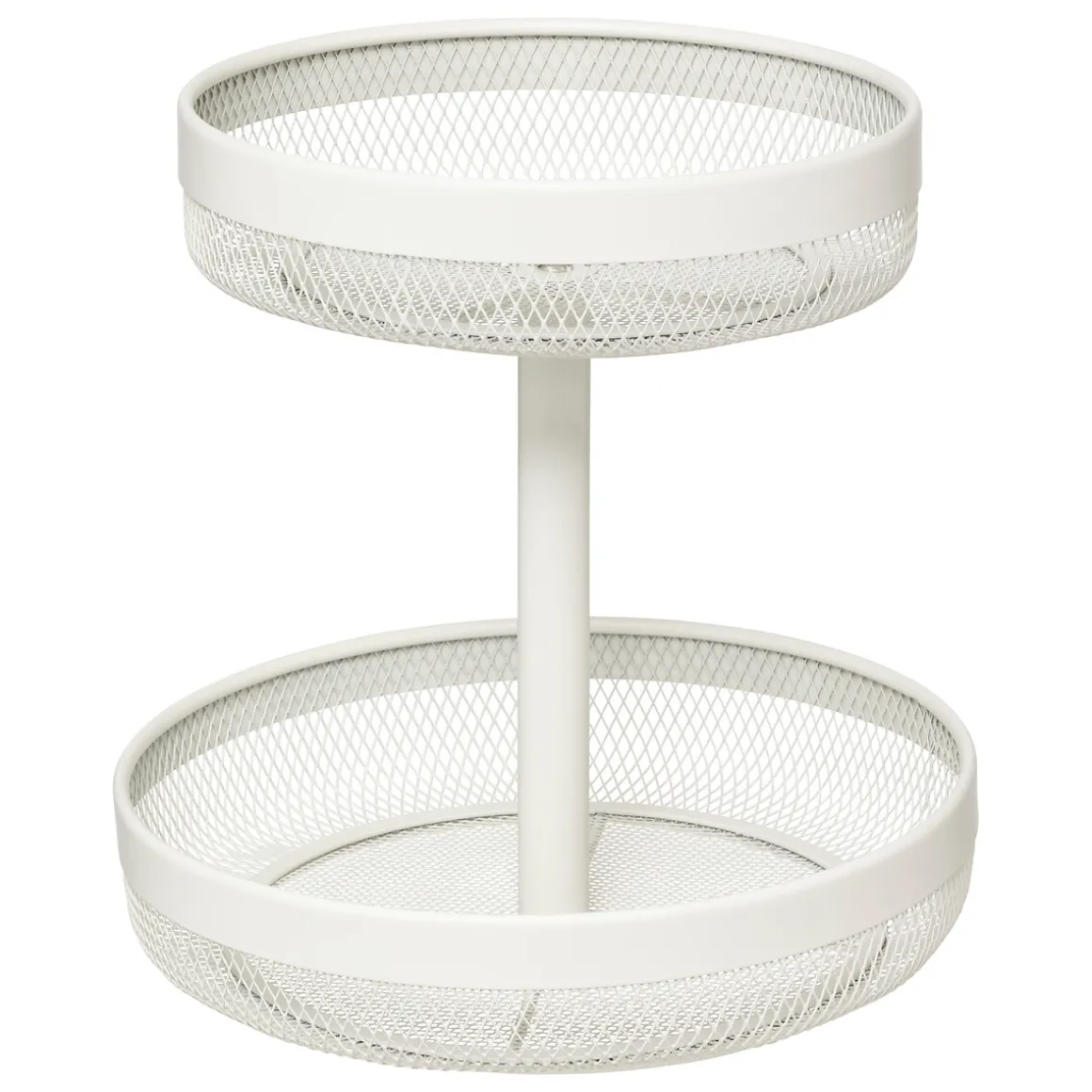 Frutero con 2 niveles MAYAJ beige de metal